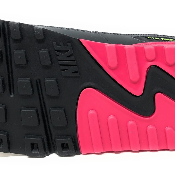 Nike Air Max 90 Essential Wolf Grey/Rush Pink Mens - Picture 8 of 8